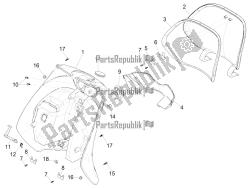 vano portaoggetti anteriore - pannello di protezione per le ginocchia