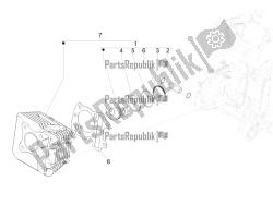 zespół cylindra-tłoka-przegubu przegubu