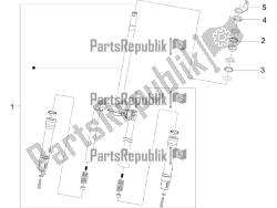 widelec / rura sterowa - zespół łożyska układu kierowniczego