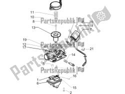 componenti del carburatore