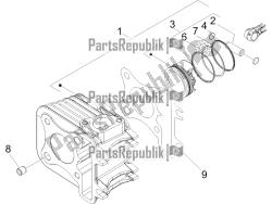 Cylinder-piston-wrist pin unit