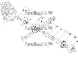 Driven pulley