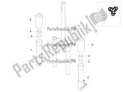 componentes do garfo (wuxi top)