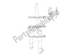 Fork/steering tube - Steering bearing unit