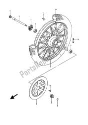 FRONT WHEEL (VS750GLEF-GLEP)