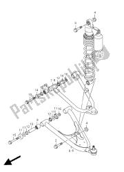 braço de suspensão (lt-z400)