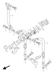 tubo freno anteriore (gsf1200-s)