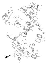 support de fourche avant