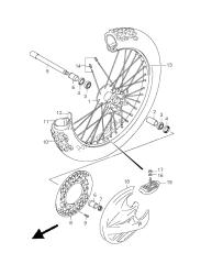 FRONT WHEEL (RM250Z)