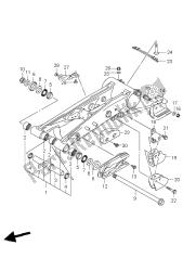 bras oscillant arrière