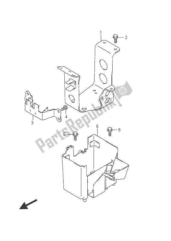 Wszystkie części do Uchwyt Baterii Suzuki C 1800R VLR 1800 Intruder 2011