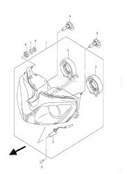 farol (gsf1200s e2-e19-e54)