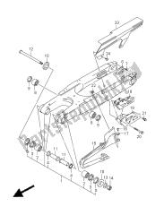 bras oscillant arrière