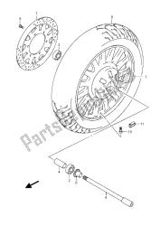 FRONT WHEEL (VL800CUE E19)