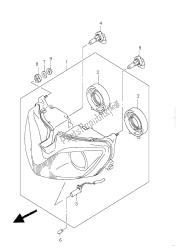 koplamp (gsf1200s-sz e19-e54)