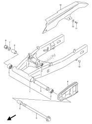 bras oscillant arrière