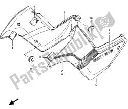 couvercle de cadre (gsx750e)