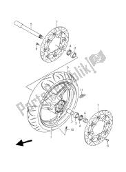 roue avant (gsr600-u)