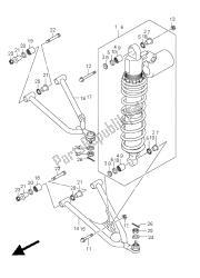 braço de suspensão (lt-r450)