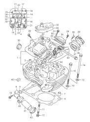 CYLINDER HEAD (REAR)