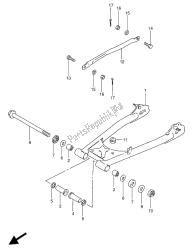 bras oscillant arrière