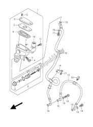 flexible de frein avant (gsx1300bk-uf)