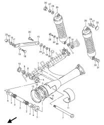 bras oscillant arrière