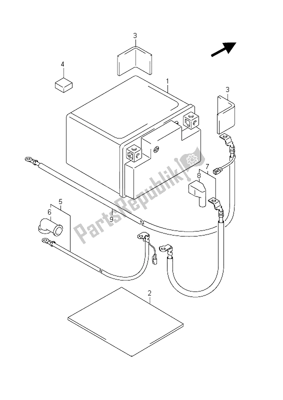 Tutte le parti per il Batteria del Suzuki UX 150 Sixteen 2011