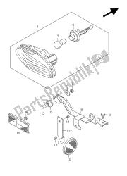 combinatielicht achter (lt-a500xpz p28)