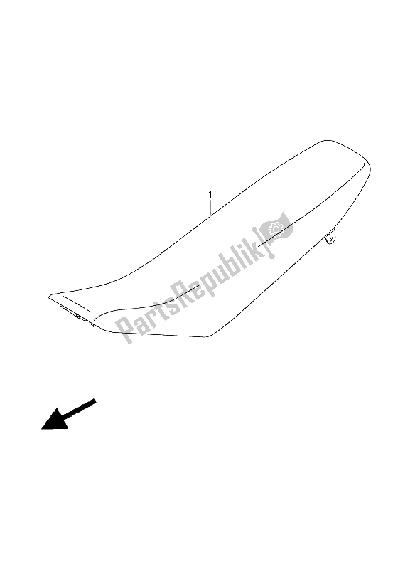 Tutte le parti per il Posto A Sedere del Suzuki RM Z 450 2008