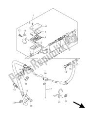 maître-cylindre d'embrayage (gsf650-u-a-ua)
