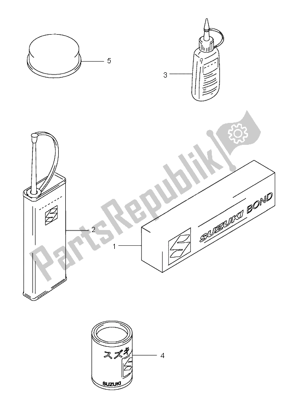 Toutes les pièces pour le Optionnel du Suzuki RM 250 2002