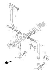 flexible de frein avant