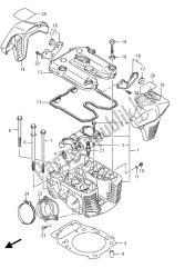 culasse (arrière) (vzr1800bzuf e19)