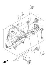 HEADLAMP (GSX1250FA E24)