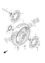 roda dianteira (gsx650fa e21)