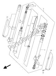 ammortizzatore forcella anteriore