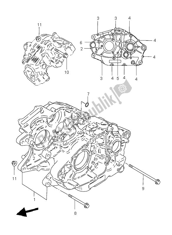 Alle onderdelen voor de Carter van de Suzuki GZ 250 Marauder 2000