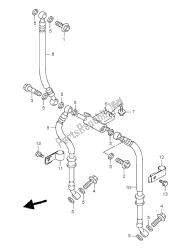 flexible de frein avant