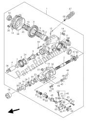 FINAL BEVEL GEAR (REAR)( 04-8)