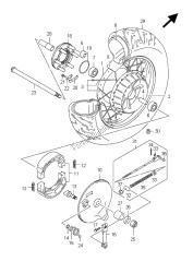 roue arrière (vl800 e19)