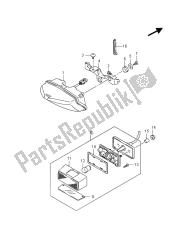 REAR COMBINATION LAMP (GSX-1000UF)