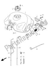 tanque de combustible (gsr750ue e21)