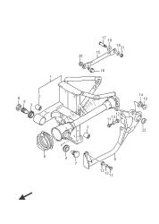 bras oscillant arrière