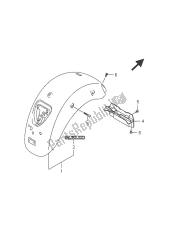 guardabarros trasero (vlr1800 e19)