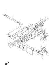 bras oscillant arrière