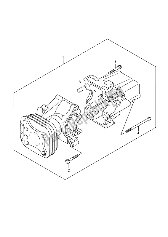 Toutes les pièces pour le Carter du Suzuki LT Z 50 2014