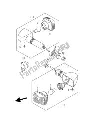 TURNSIGNAL LAMP (GS500H-GS500HU)