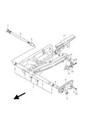 bras oscillant arrière