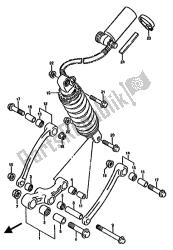 REAR CUSHION LEVER (E2-E4-E15-E16-E17-E18-E21-E22-E25-E34-E39-E53)